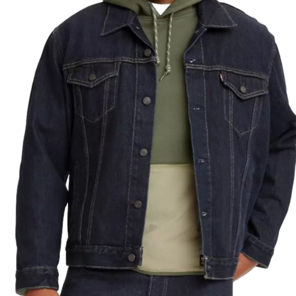 Levi's Men's Trucker Denim Jacket, Rinse, Medium